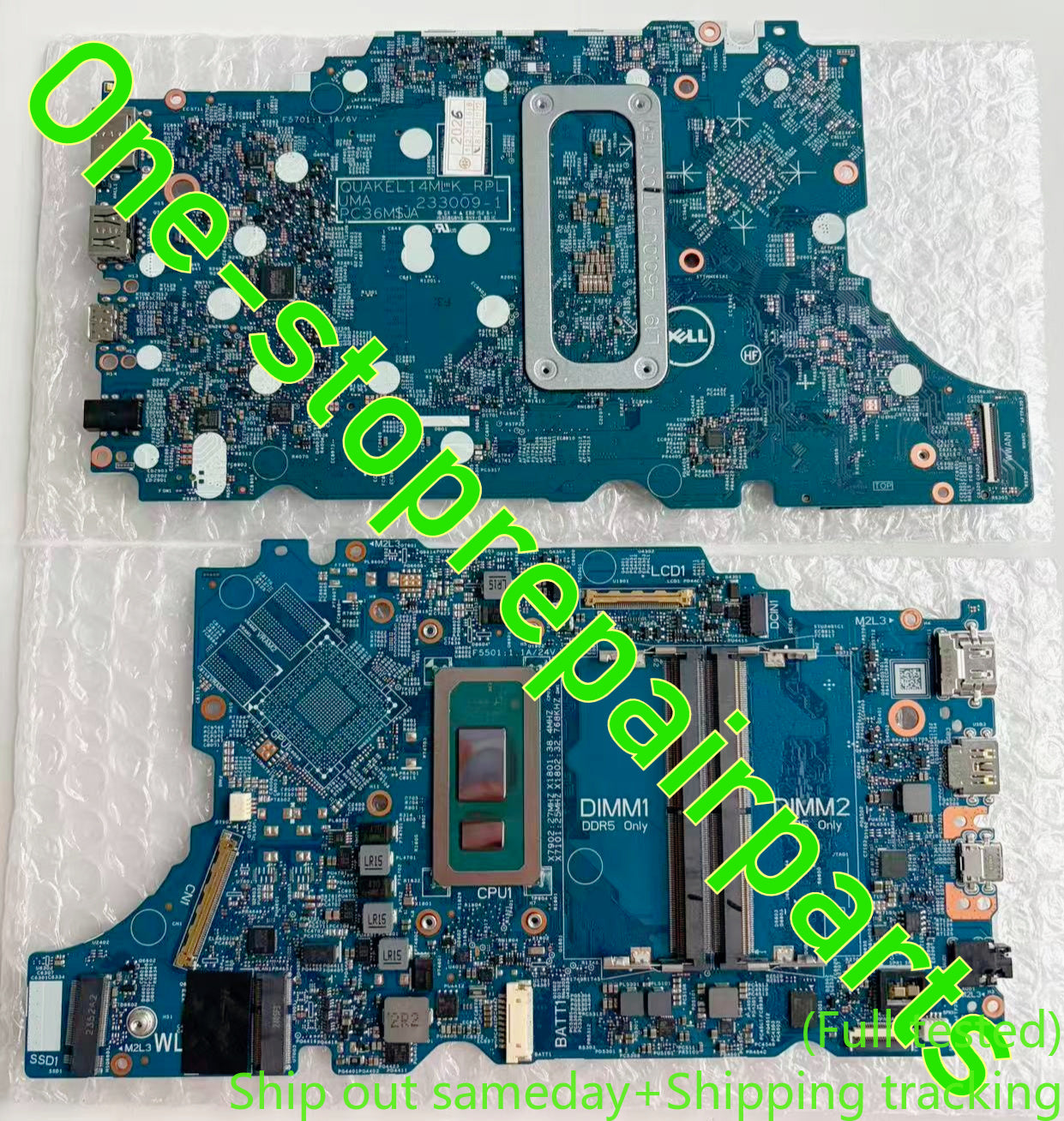 0PW41H for Dell Latitude 3450 3550 (2024 MODEL) Intel i5-1335U Motherboard; 2 external DDR5-RAM Slots and SSD (3450 BIOS Version 1.3.1) UMA 233009-1 F5701 System Board