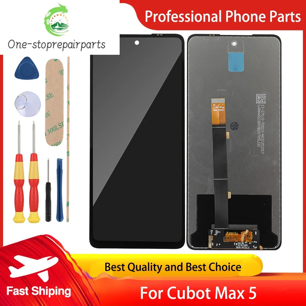 100% New Original Display Touch For CUBOT Max 5 LCD Screen Digitizer Assembly Free Disassemble Tools Other brand Phone repair parts