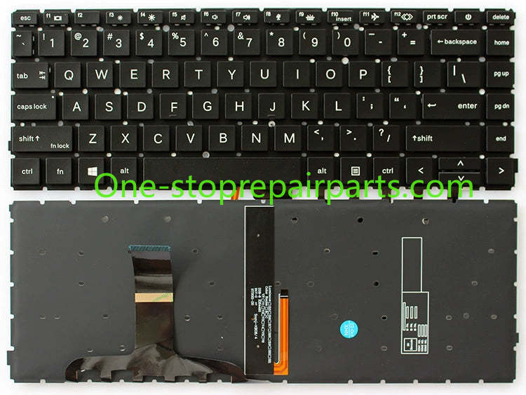 For HP 440 G8 ZHAN 66 PRO 14 G4 445R G8 HSN-Q27C HSN-Q31C  M23769-001 keyboard HP laptop repair parts