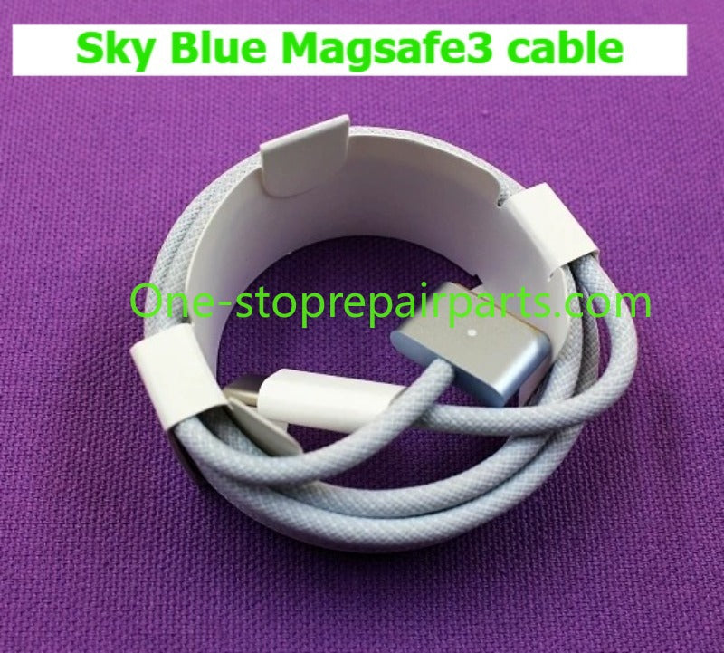 USB-C to MagSafe 3 Cable Power Adapter 30W 35W 70W 96W 140W  for Apple Macbook Magsafe3 Macbook Air A3448 A3449 A3240 A3241 Pro A3434 A3429 A3426 M2 M3 M4 M5  magnetic
