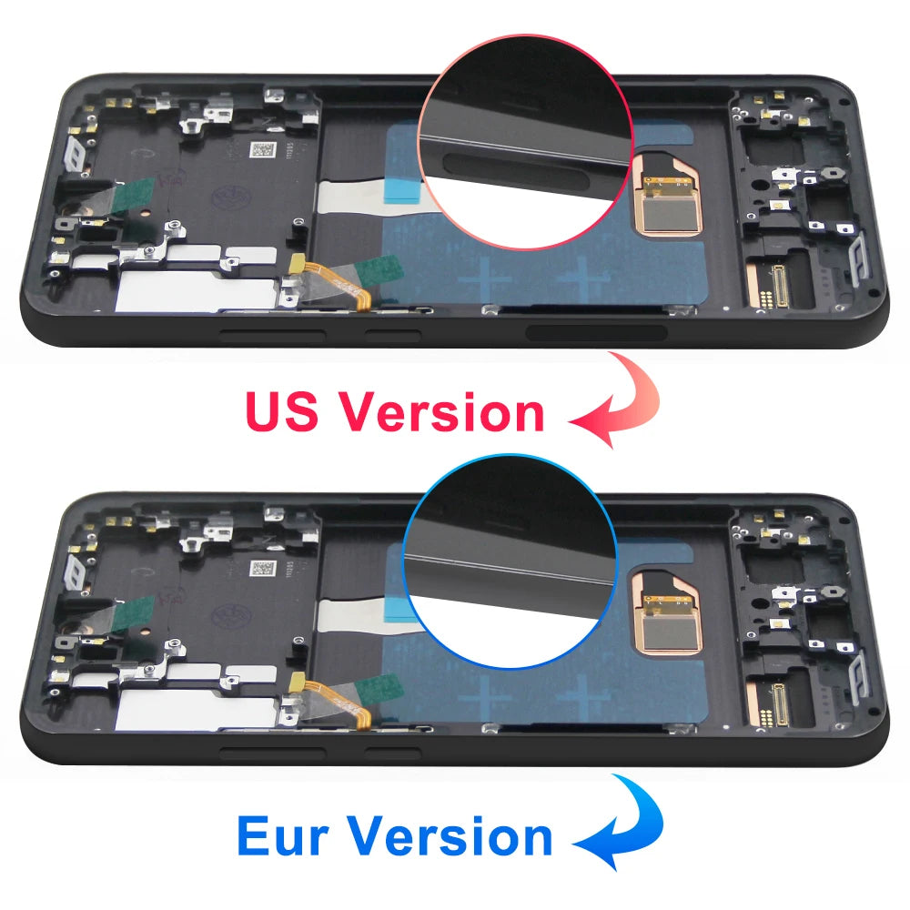 6.6" Super AMOLED S22 Plus Display Screen for Samsung Galaxy S22+ 5G S906B S906B/DS Lcd Display Digital Touch Screen with Frame Samsung phone repair parts