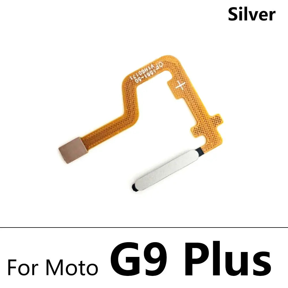 10Pcs/Lot, New For Motorola Moto G9 Plus Power Home Button FingerPrint Touch ID Sensor Flex Cable Ribbon Replacement Parts Motorola phone repair parts