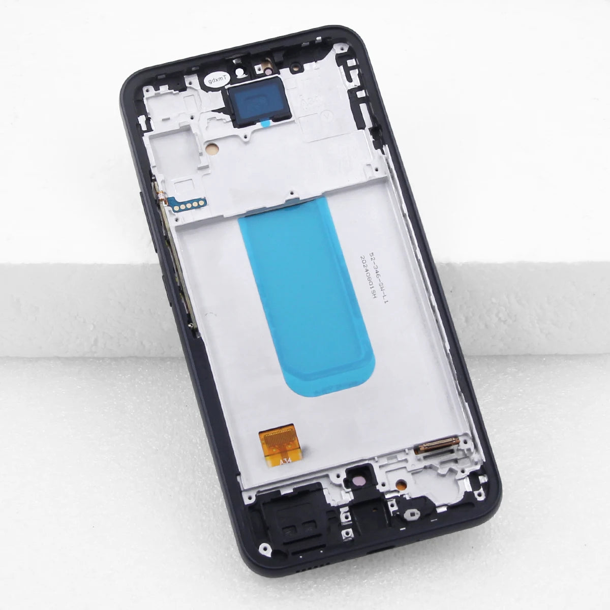Super AMOLED Screen for Samsung Galaxy A34 A346B A346B/DS Lcd Dispaly Digital Touch Screen with Frame for Samsung A34 Assembly Samsung phone repair parts