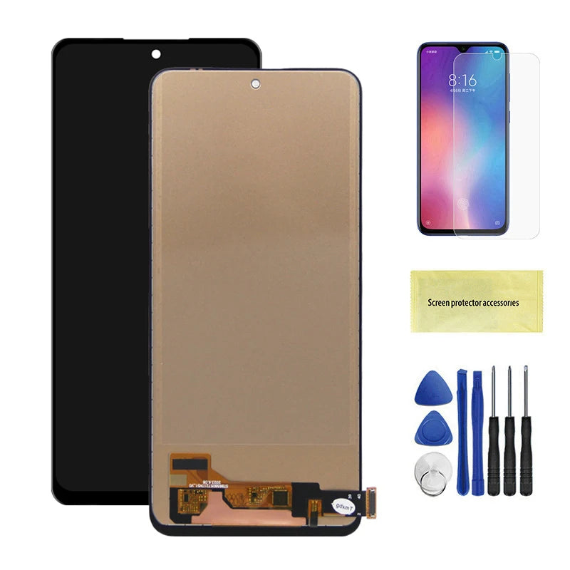 6.67" Screen for Xiaomi Redmi Note 12 23021RAAEG 23021RAA2Y Lcd Display Digital Touch Screen with Frame for Redmi Note 12 4G Xiaomi phone repair parts