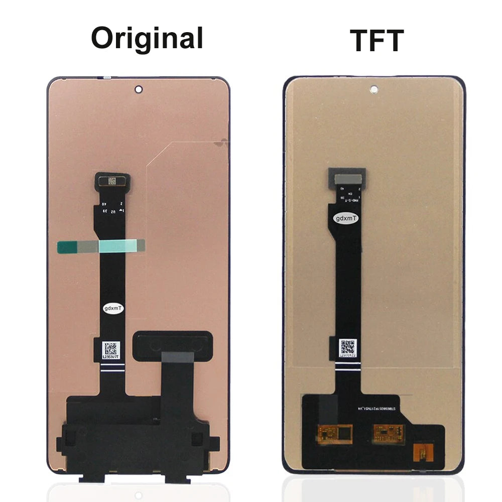 Poco X5 Pro Display Screen Replacement, for Xiaomi Poco X5 Pro 22101320G 22101320I Lcd Display Digital Touch Screen with Frame Xiaomi phone repair parts