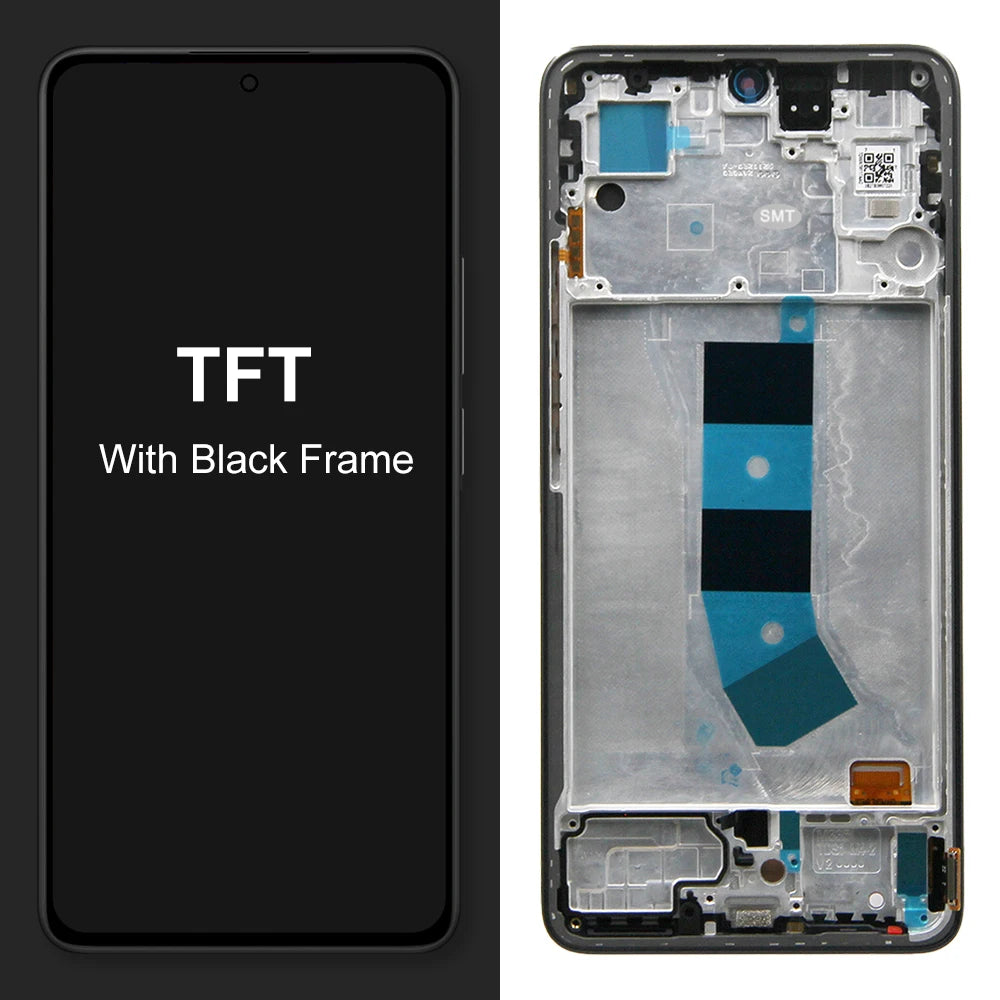 Screen for Xiaomi Redmi Note 13 4G 23129RAA4G 23124RA7EO Lcd Display Digital Touch Screen With Frame for Redmi Note 13 4G Xiaomi phone repair parts