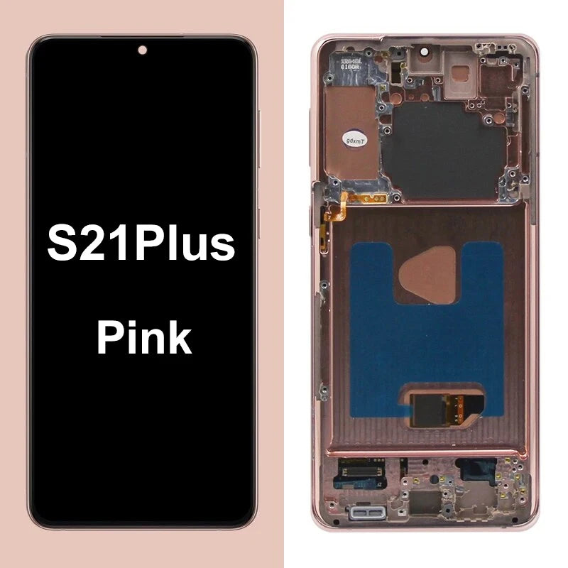 Super AMOLED Display for Samsung Galaxy S21+ / S21 Plus G996B/DS, for Samsung Galaxy S21 G990F Lcd Display Digital Touch Screen Samsung phone repair parts