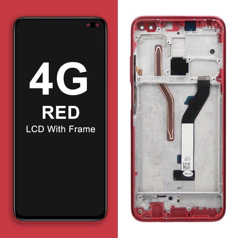 6.67" Screen for Xiaomi Redmi K30 M1912G7BE M1912G7BC Lcd Display Digital Touch Screen with Frame for Redmi K30 5G M1912G7BE Xiaomi phone repair parts