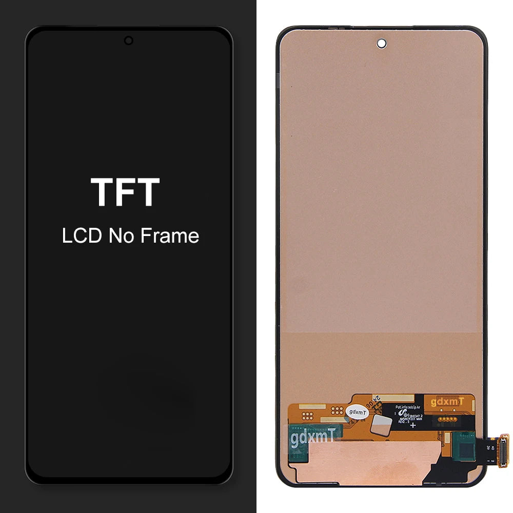 TFT Screen for Xiaomi Redmi Note 13 4G 23129RAA4G 23124RA7EO Lcd Display Digital Touch Screen With Frame for Redmi Note 13 4G Xiaomi phone repair parts