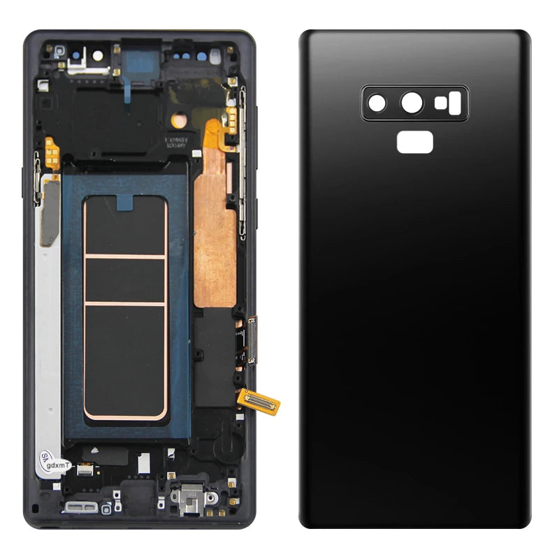 AMOLED Screen for Samsung Galaxy Note9 N960F N960F/DSLcd Display Digital Touch Screen with Frame for Samsung Galaxy Note 9 Samsung phone repair parts