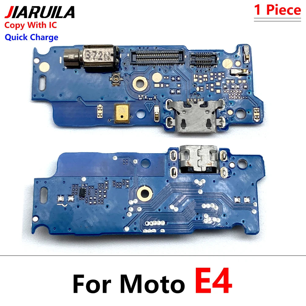 10Pcs，USB Charger Charging Dock Port Connector Flex Cable For Moto E5 E6 E6i E6s E7i E7 Plus Power Play E20 E30 E13 E14 E22 E32 Motorola phone repair parts