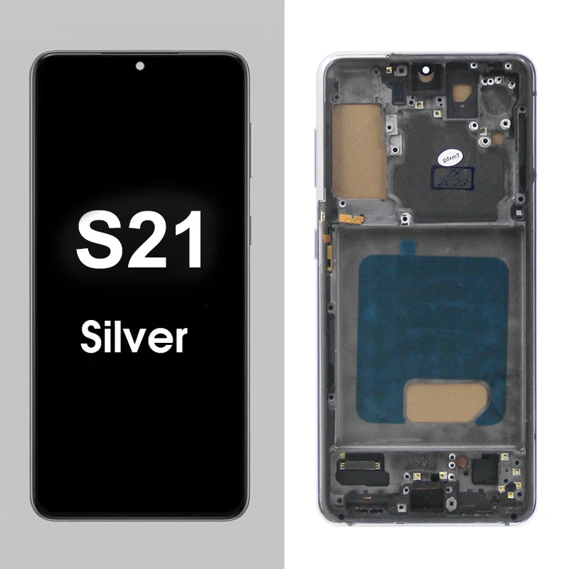 Super AMOLED Display for Samsung Galaxy S21+ / S21 Plus G996B/DS, for Samsung Galaxy S21 G990F Lcd Display Digital Touch Screen Samsung phone repair parts