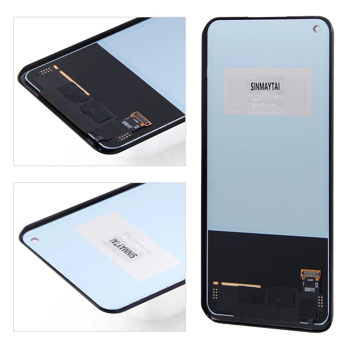 For Xiaomi Mi 11 Ultra Mi11 Ultra M2102K1G M2102K1C LCD Display Touch Screen Digitizer Assembly Replacement Parts 100% Tested Xiaomi phone repair parts