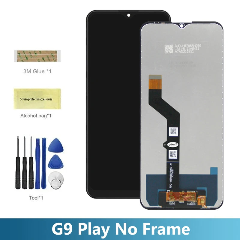 6.5" For Motorola Moto G9 Play XT2083 XT2083-1 Lcd Display Digital Touch Screen Replacement for Moto G9 Play  Display Screen Motorola phone repair parts