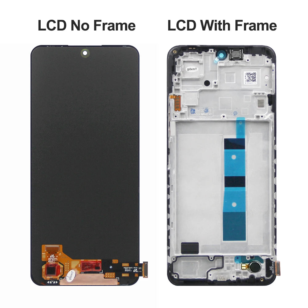 6.67" Screen for Xiaomi Redmi Note 12 23021RAAEG 23021RAA2Y Lcd Display Digital Touch Screen with Frame for Redmi Note 12 4G Xiaomi phone repair parts