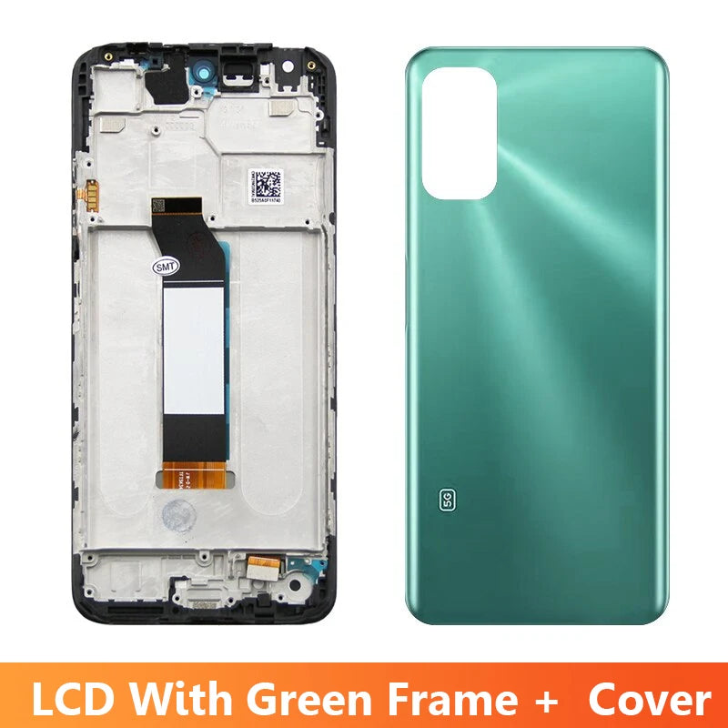 6.5" Screen for Xiaomi Redmi Note 10 5G Lcd Display Digital Touch Screen with Frame for Redmi Note 10 5G M2103K19G M2103K19C Xiaomi phone repair parts