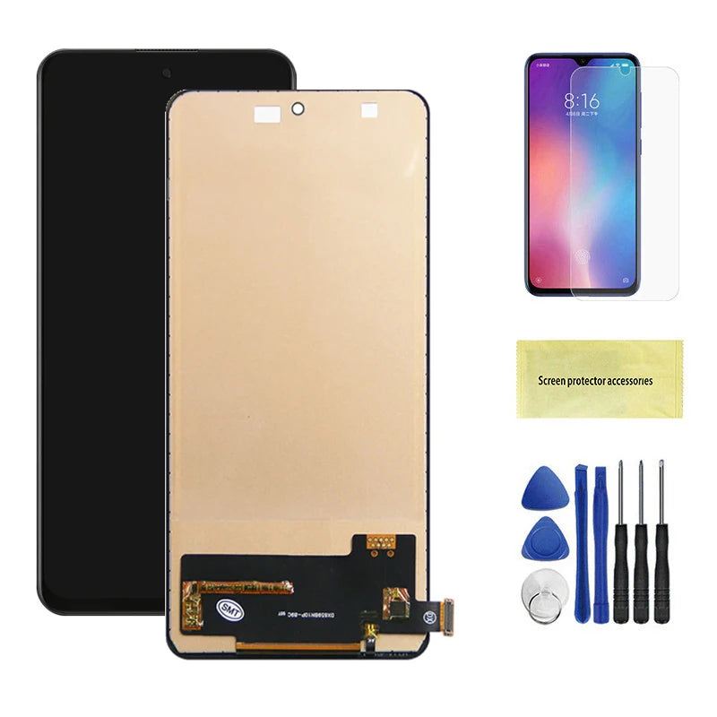 Display Screen for Xiaomi Redmi Note 11 Pro 2201116TG 2201116TI LCD Digital Touch Screen Display for Redmi Note 11 Pro 5G Xiaomi phone repair parts