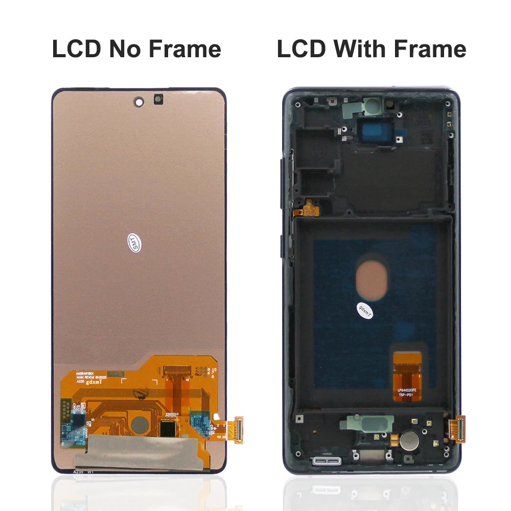 6.5" Screen for Samsung Galaxy S20 FE G780F G781B LCD Display Touch Screen with Frame Part for Samsung Galaxy S20 Lite Assembly Samsung phone repair parts