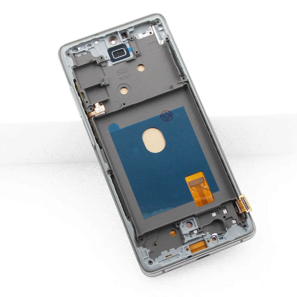 OLED Screen for Samsung Galaxy S20 FE G781 G780F LCD Display Digital Touch Screen with Frame for Samsung Galaxy S20 Lite Samsung phone repair parts