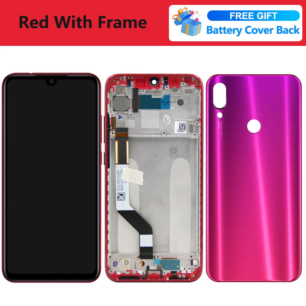 6.3" Screen for Xiaomi Redmi Note 7 Pro M1901F7S Lcd Display Digital Touch Screen with Frame Parts for Redmi Note 7 Replacement Xiaomi phone repair parts
