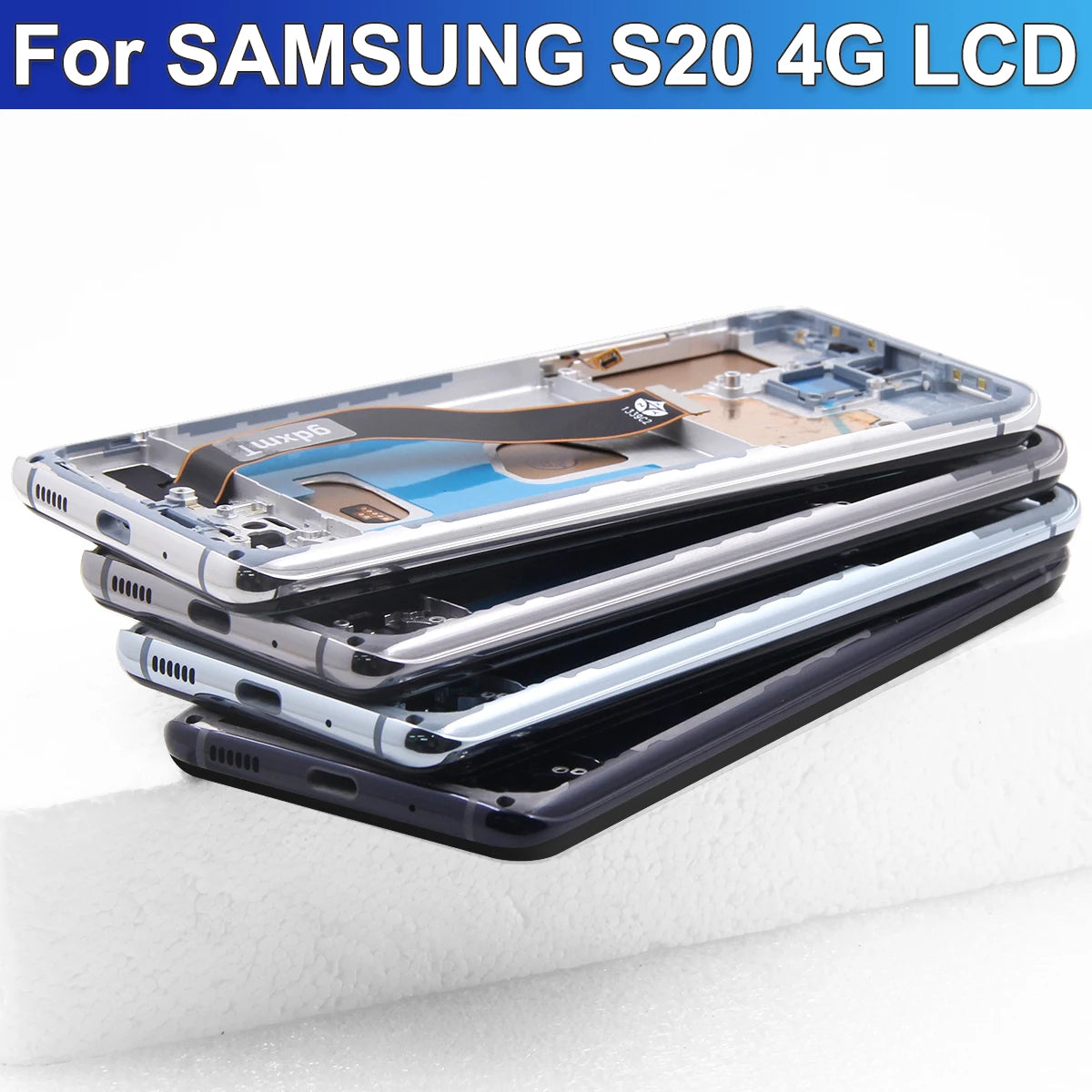 tft Screen for Samsung Galaxy S20 G980F Lcd Display Touch Screen Digitizer Assembly for Samsung S20 5G G981B G981F Replacement Samsung phone repair parts