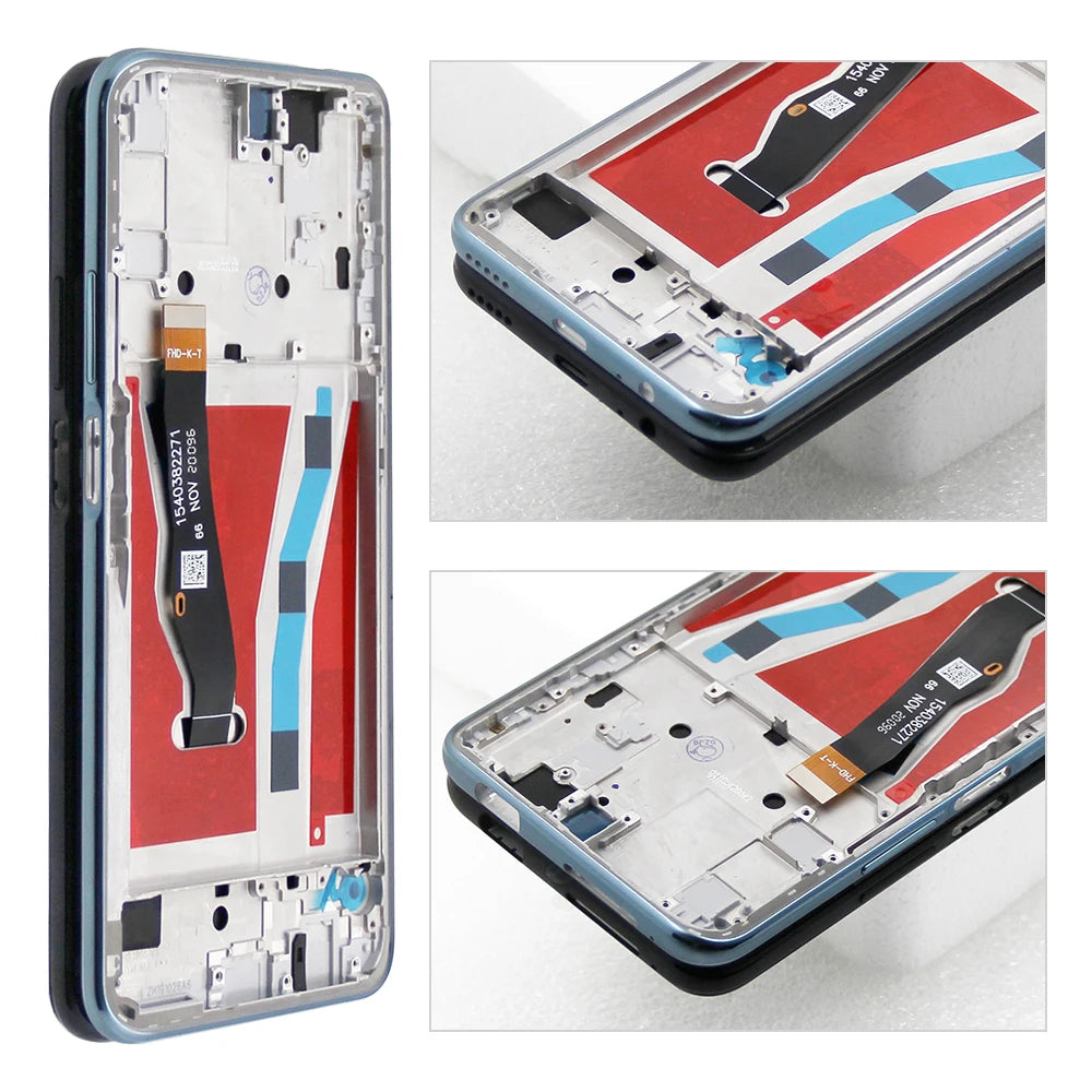 Y9S Screen Replacement for Huawei Y9S STK-L21 LCD Display Digital Touch Screen With Frame for Huawei P Samrt Pro Screen Assembly HUAWEI phone repair parts