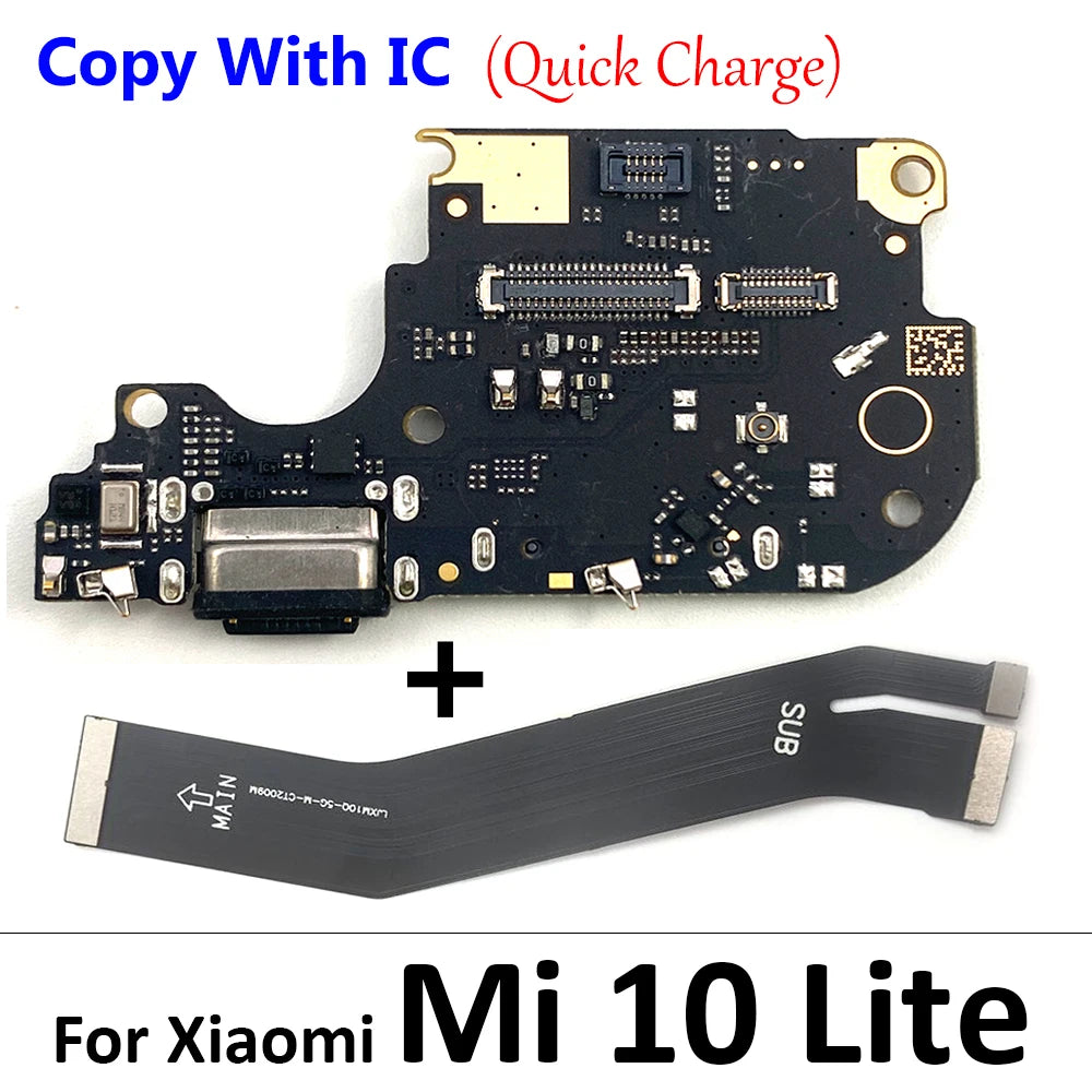 For Xiaomi Mi 8 9 Se 9T 10 10T Mi10T Mi11T 11 11T 12T Pro Lite USB Charging Board Connector Plug Port Dock Mainboard Flex Cable Xiaomi  Xiao mi phone repair parts
