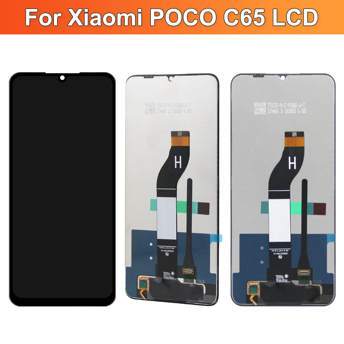 Screen for Xiaomi Poco C65 2310FPCA4G Lcd Display Digital Touch Screen with Frame for Poco C65 Screen Replacement Xiaomi phone repair parts