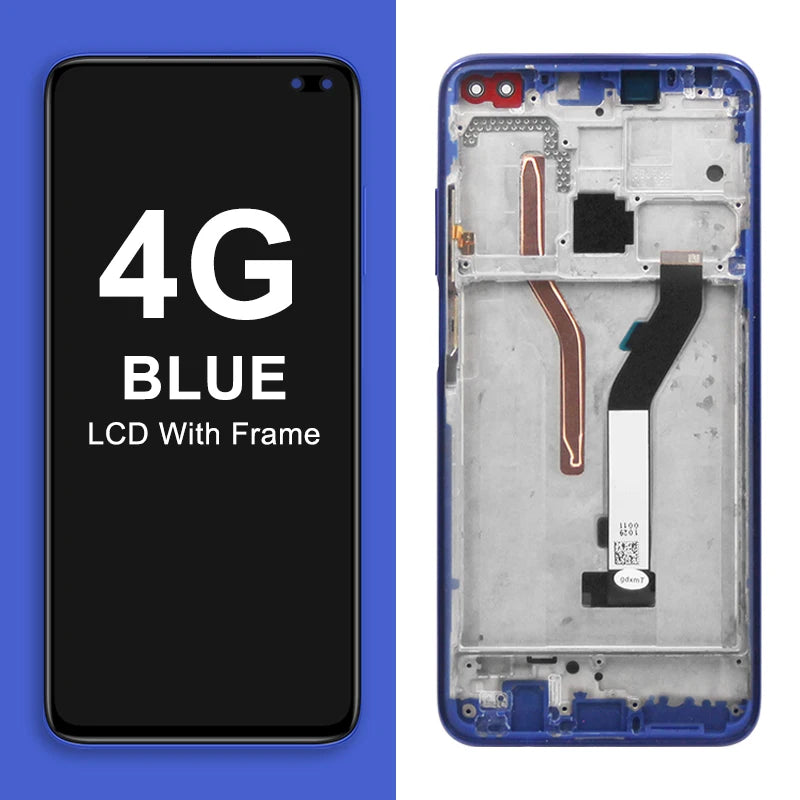 6.67" Screen for Xiaomi Redmi K30 M1912G7BE M1912G7BC Lcd Display Digital Touch Screen with Frame for Redmi K30 5G M1912G7BE Xiaomi phone repair parts