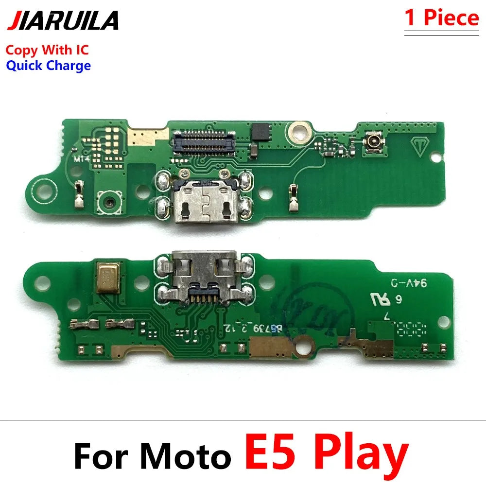USB Charger Charging Dock Port Connector Flex Cable For Moto E5 E6 E6s E6i E7 E7i Plus Power Play go E20 E30 E40 E32 E22 E13 E14 Motorola phone repair parts