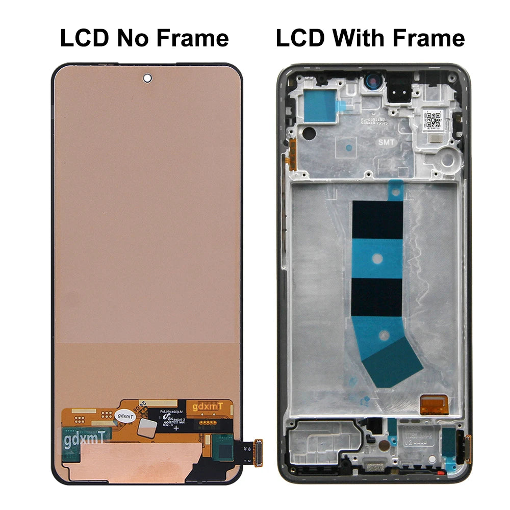 TFT Screen for Xiaomi Redmi Note 13 4G 23129RAA4G 23124RA7EO Lcd Display Digital Touch Screen With Frame for Redmi Note 13 4G Xiaomi phone repair parts