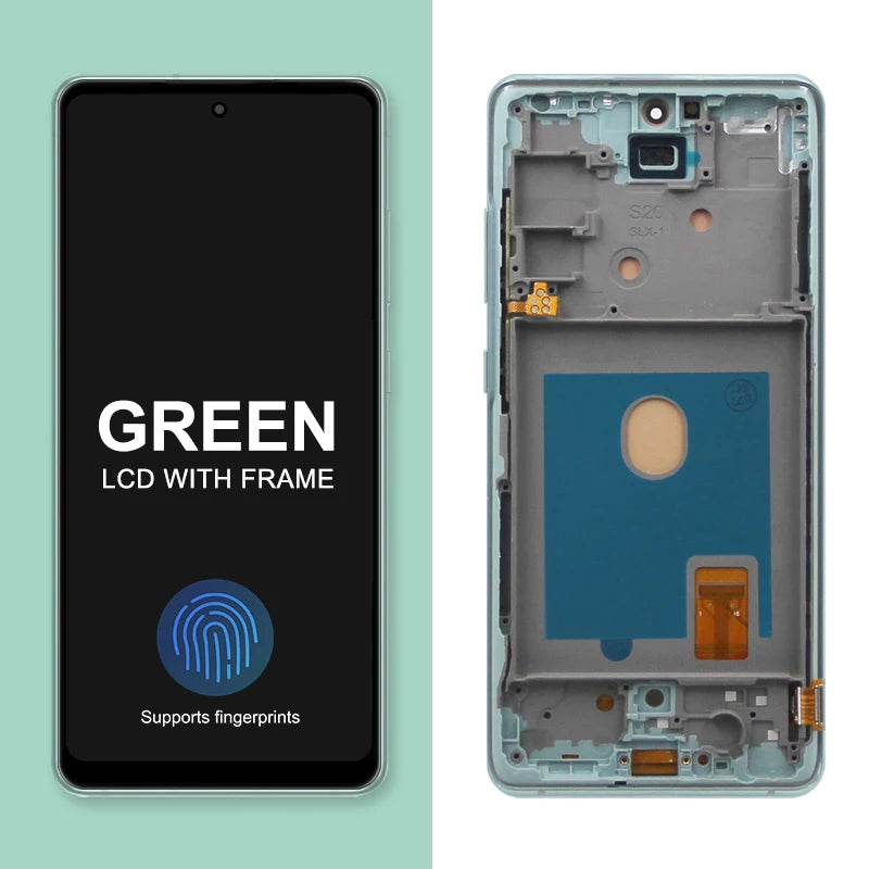 OLED Screen for Samsung Galaxy S20 FE G781 G780F LCD Display Digital Touch Screen with Frame for Samsung Galaxy S20 Lite Samsung phone repair parts