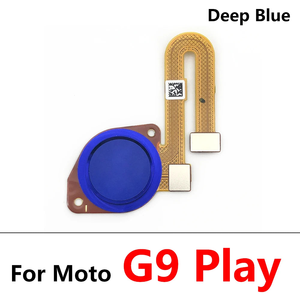 10Pcs/Lot, New For Motorola Moto G9 Plus Power Home Button FingerPrint Touch ID Sensor Flex Cable Ribbon Replacement Parts Motorola phone repair parts