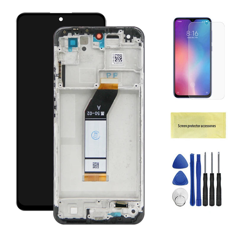 6.5" Screen for Xiaomi Redmi Note 11 4G 21121119SC Lcd Display Digital Touch Screen with Frame for Redmi Note 11 4G Replacement Xiaomi phone repair parts