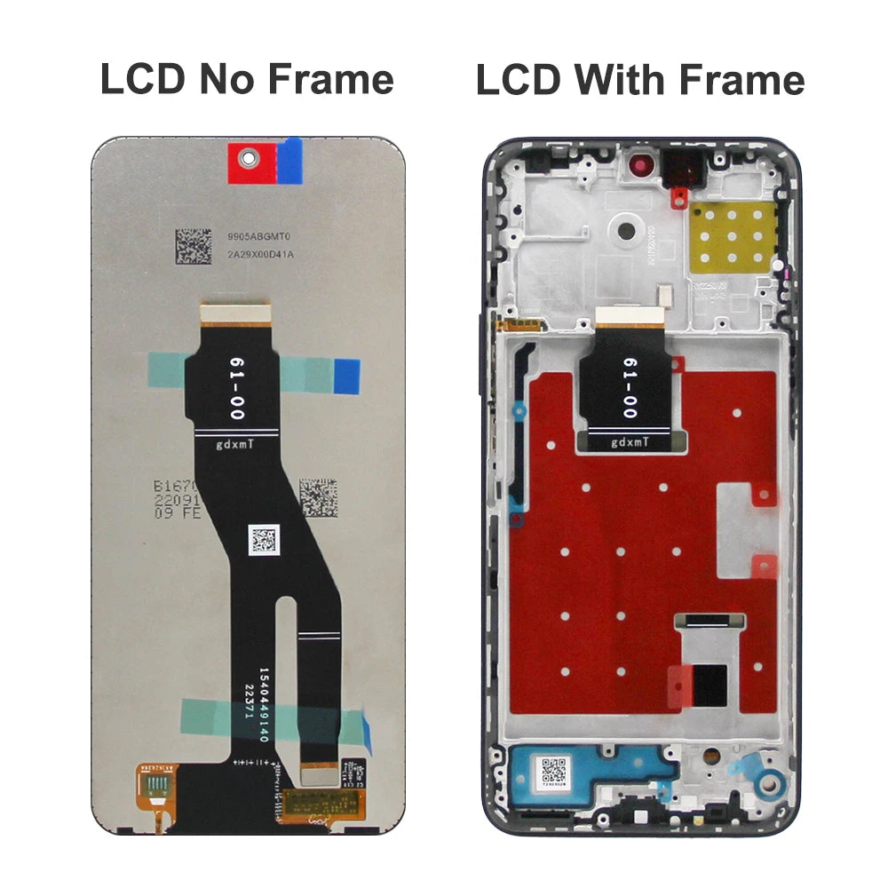 6.7'' For Honor X8a LCD CRT-LX1 CRT-LX2 CRT-LX3 Display With FrameTouch Screen Digitizer Assembly for honor x8a  LCD Screen Honor phone repair parts