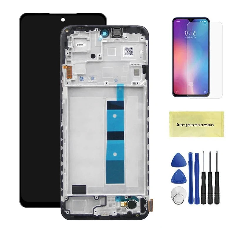 6.67" Screen for Xiaomi Redmi Note 12 23021RAAEG 23021RAA2Y Lcd Display Digital Touch Screen with Frame for Redmi Note 12 4G Xiaomi phone repair parts