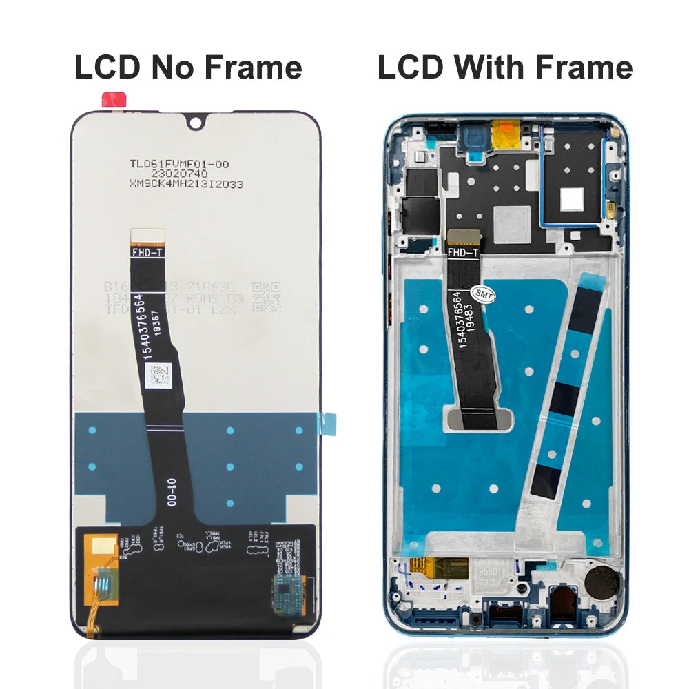 P30 Lite Display Screen with Frame, for Huawei P30 lite MAR-L01A MAR-L21A Lcd Display Digital Touch Screen for Huawei P30 lite HUAWEI phone repair parts