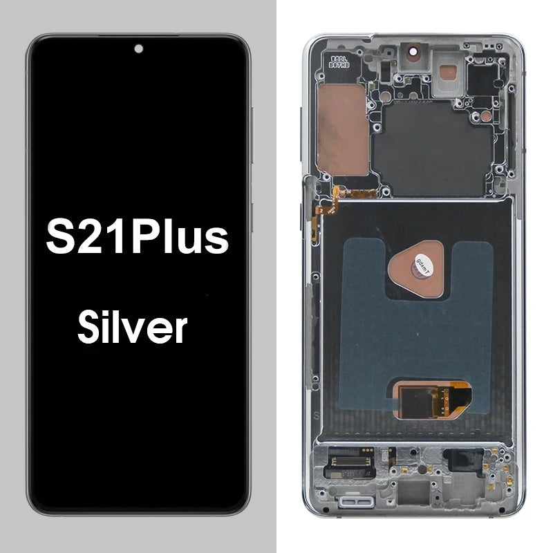 Super AMOLED Display for Samsung Galaxy S21+ / S21 Plus G996B/DS, for Samsung Galaxy S21 G990F Lcd Display Digital Touch Screen Samsung phone repair parts