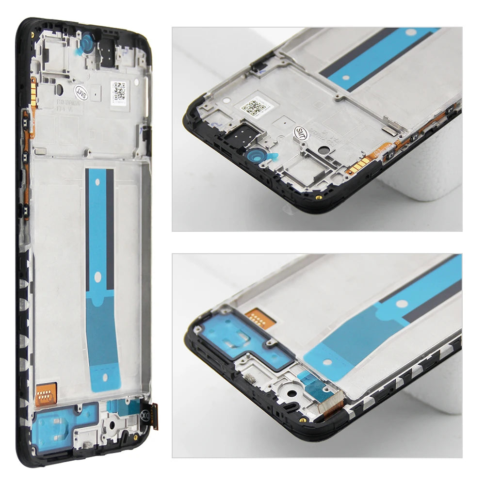 6.43" Screen for Xiaomi Redmi Note 11 2201117TG 2201117TI Lcd Display Digital Touch Screen with Frame for Redmi Note 11  Screen Xiaomi phone repair parts