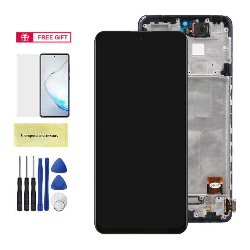 100% Tested Screen for Xiaomi Redmi Note 10 Pro M2101K6G M2101K6R LCD Display Touch Screen Digitizer Parts for Redmi Note 10 Pro Xiaomi phone repair parts