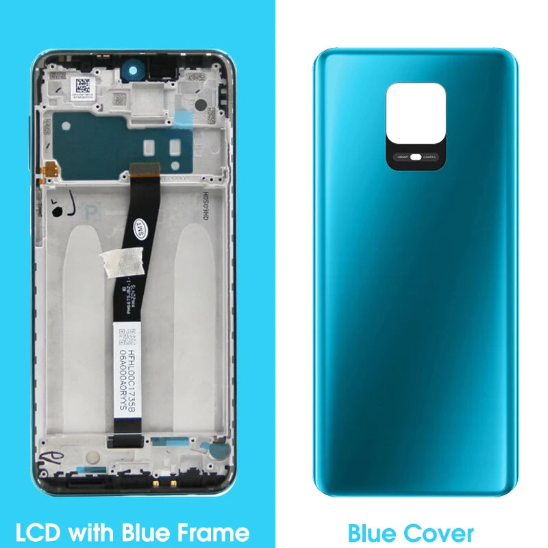 6.67" Display For Xiaomi Redmi Note 9 Pro LCD Display Touch Screen Digitizer For Redmi Note 9S Display Replacement Parts Xiaomi phone repair parts