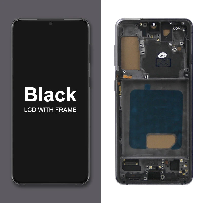 TFT Display Screen for Samsung Galaxy S21 5G G991B G991B/DS Lcd Display Digital Touch Screen with Frame Replacement Parts Tested Samsung phone repair parts