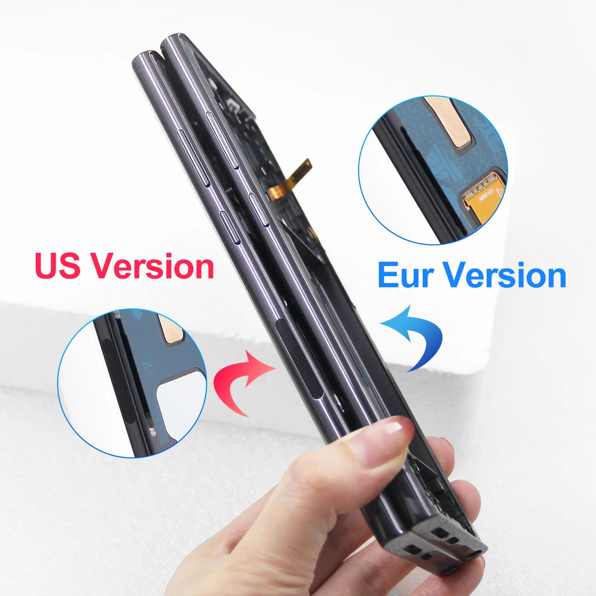 6.67“AMOLED LCD Screen for Samsung Galaxy S23 Ultra S918B S918B/DS Lcd Display Digital Touch Screen with Frame Assembly Samsung phone repair parts