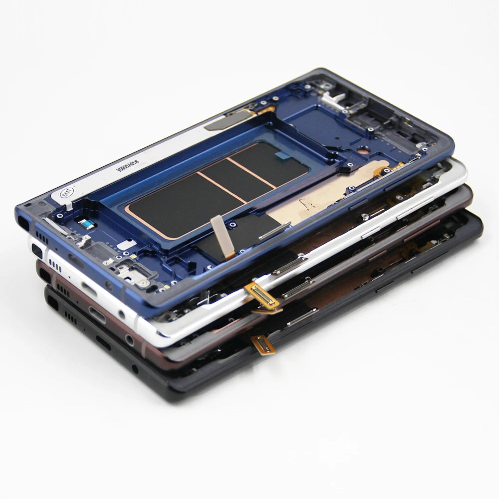 AMOLED Screen for Samsung Galaxy Note9 N960F N960F/DSLcd Display Digital Touch Screen with Frame for Samsung Galaxy Note 9 Samsung phone repair parts