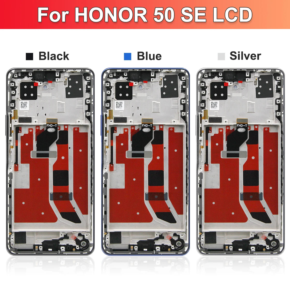 6.78" Screen for Huawei Nova 9 SE Lcd Display Digital Touch Screen with Frame for Honor 50 SE Honor50se JLH-AN00 Screen Parts HUAWEI phone repair parts