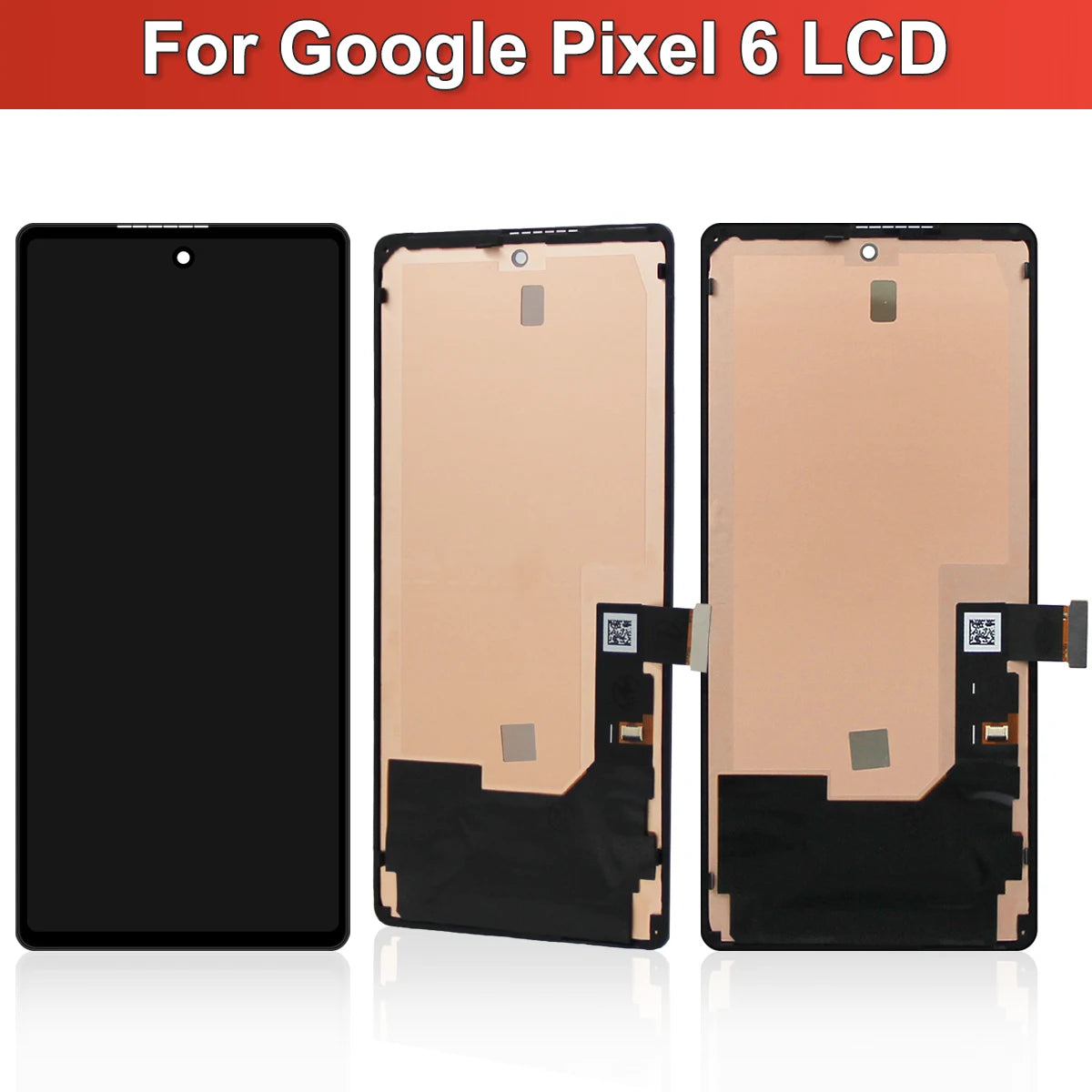AMOLED Screen for Google Pixel 6 GB7N6 G9S9B16 Lcd Display Digital Touch Screen with Frame Replacement for Google Pixel 6 Google phone repair parts