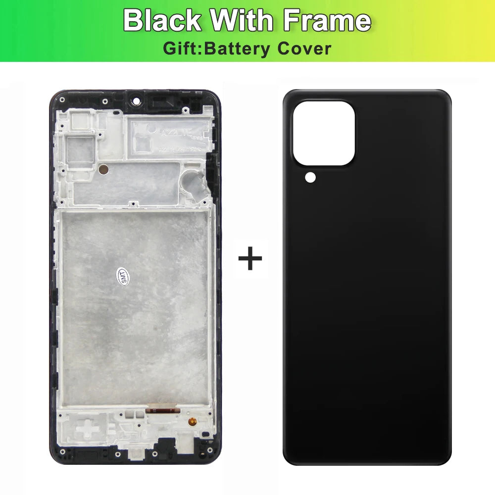 Screen for Samsung Galaxy A22 4G A225F A225F/DS Lcd Display Digital Touch Screen with Frame for Samsung Galaxy A22 Replacement Samsung phone repair parts