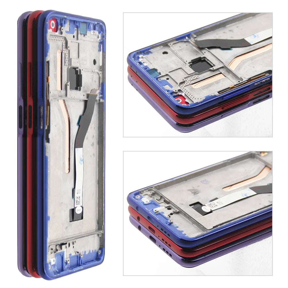 6.67" Screen for Xiaomi Redmi K30 M1912G7BE M1912G7BC Lcd Display Digital Touch Screen with Frame for Redmi K30 5G M1912G7BE Xiaomi phone repair parts