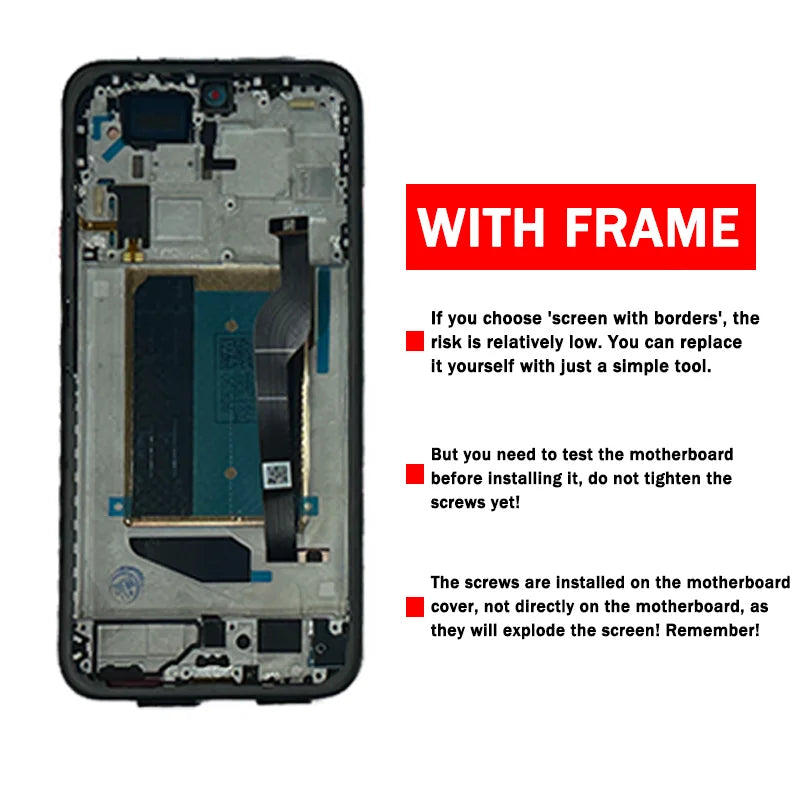 6.83"Screen for Xiaomi Redmi Note 15 Pro+ / 15 Pro Plus Lcd Display Touch Screen Digitizer 2510ERA8BG Assembly Repacement Xiaomi phone repair parts