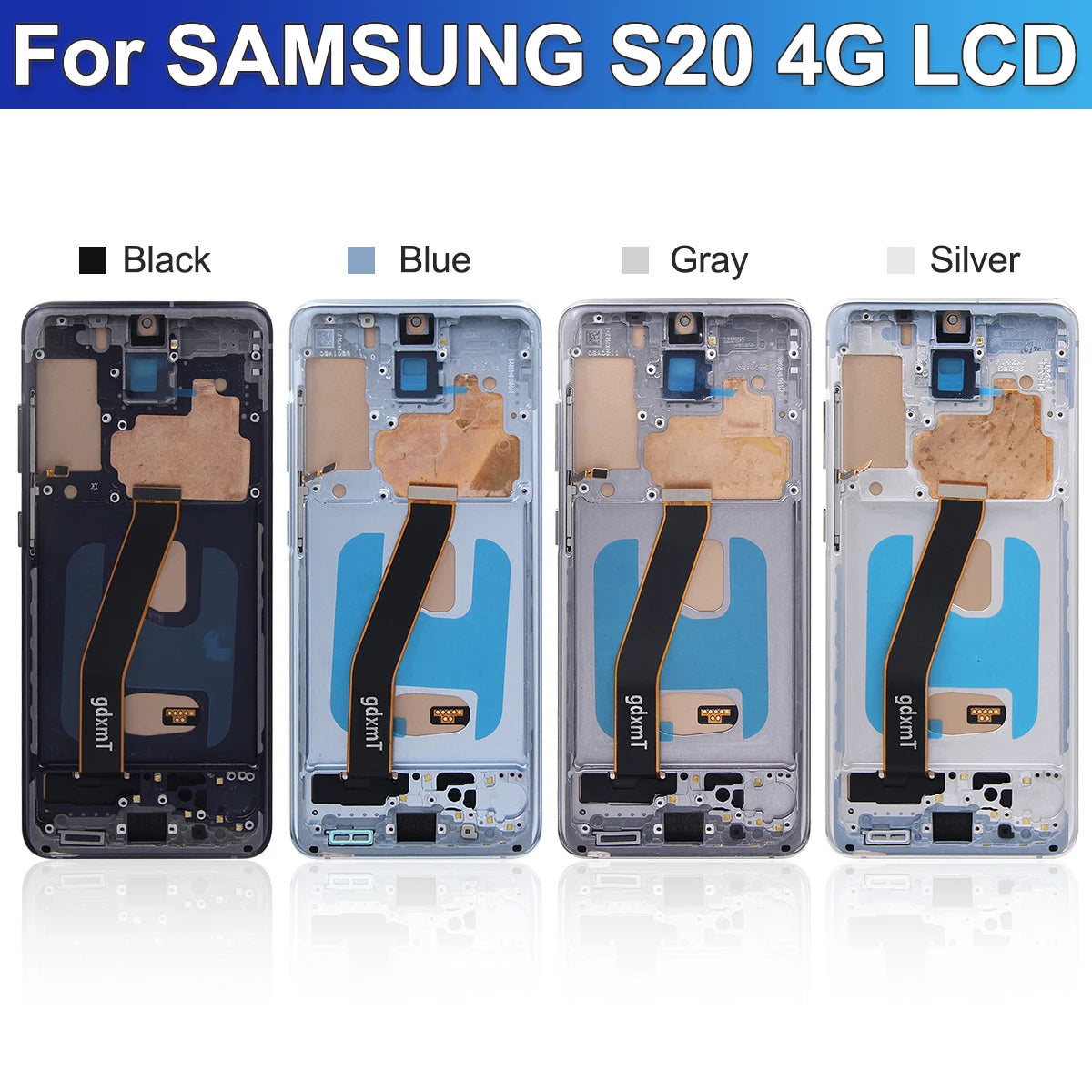 tft Screen for Samsung Galaxy S20 G980F Lcd Display Touch Screen Digitizer Assembly for Samsung S20 5G G981B G981F Replacement Samsung phone repair parts